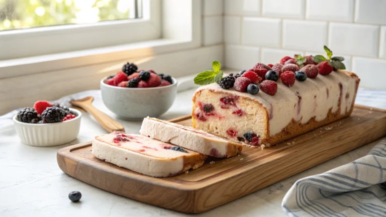 Ice Cream Loaf Cake Recipe