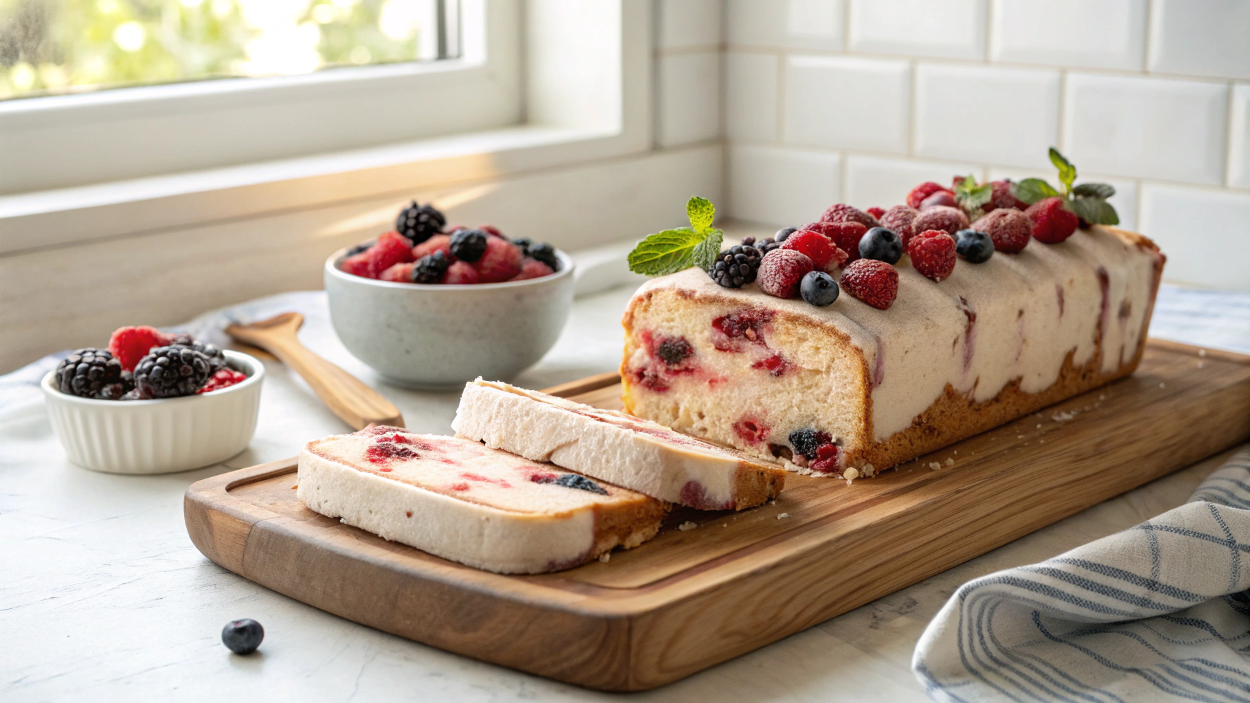 Ice Cream Loaf Cake Recipe