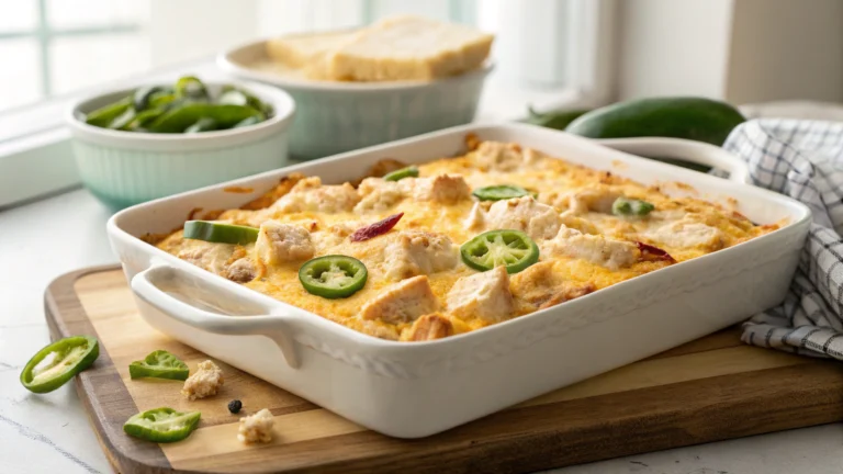 Jalapeno Popper Chicken Casserole Recipe