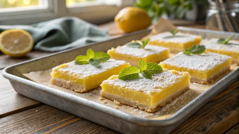 Lemon Bars With Shortbread Crust Recipe