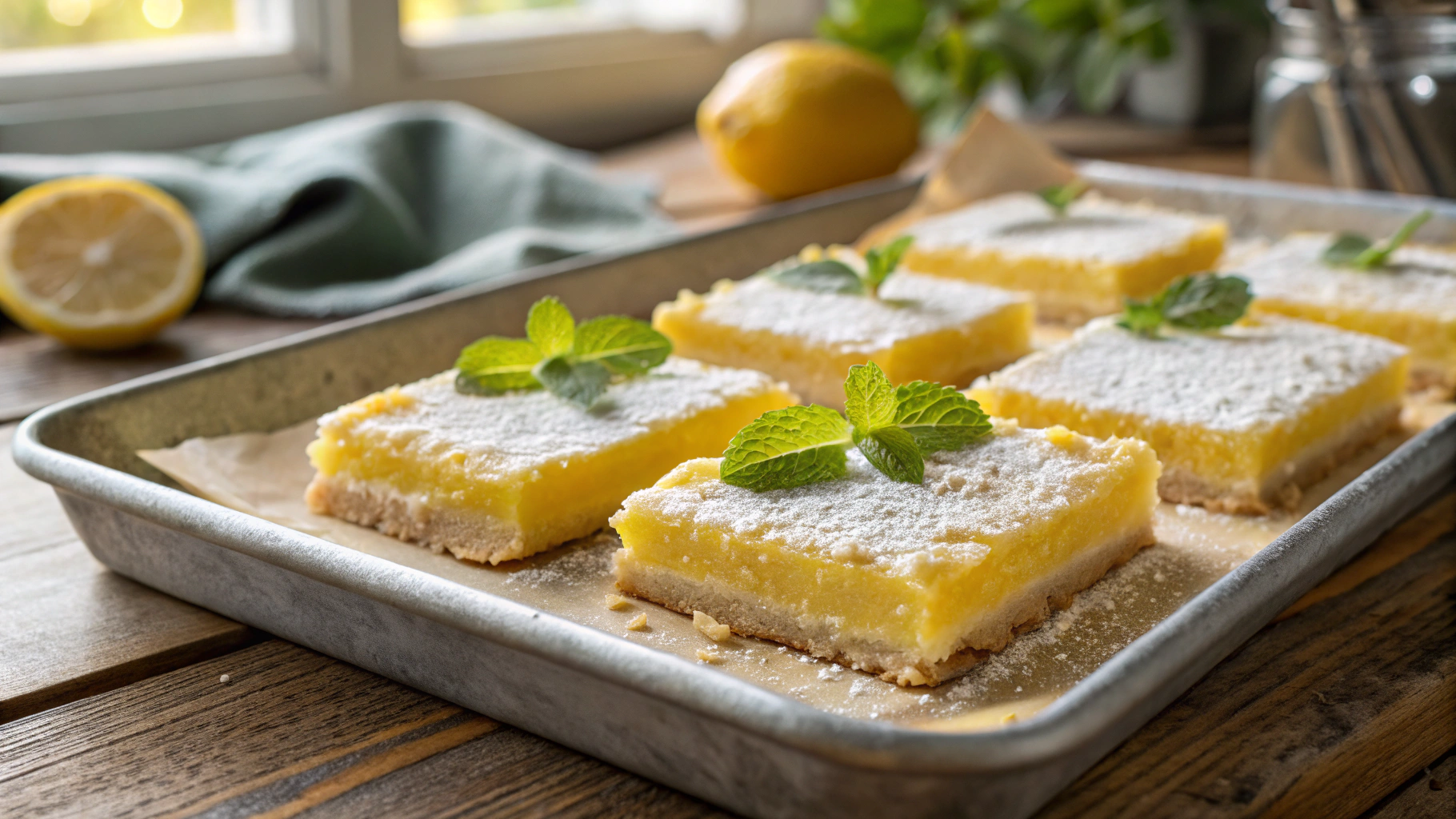 Lemon Bars With Shortbread Crust Recipe