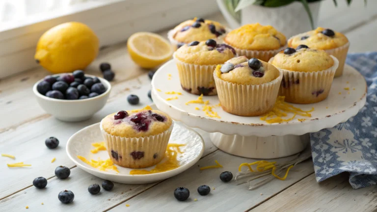 Lemon Blueberry Cupcakes Recipe