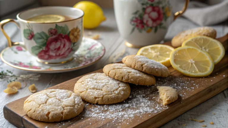 Lemon Ginger Cookies Recipe