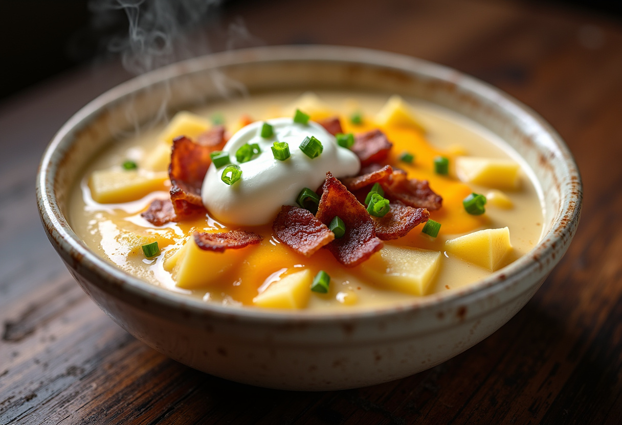 Loaded Baked Potato Soup Recipe