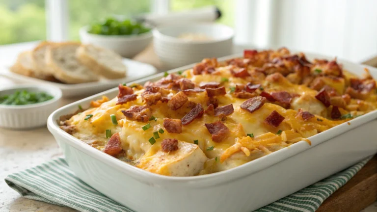 Loaded Chicken And Potato Casserole Recipe