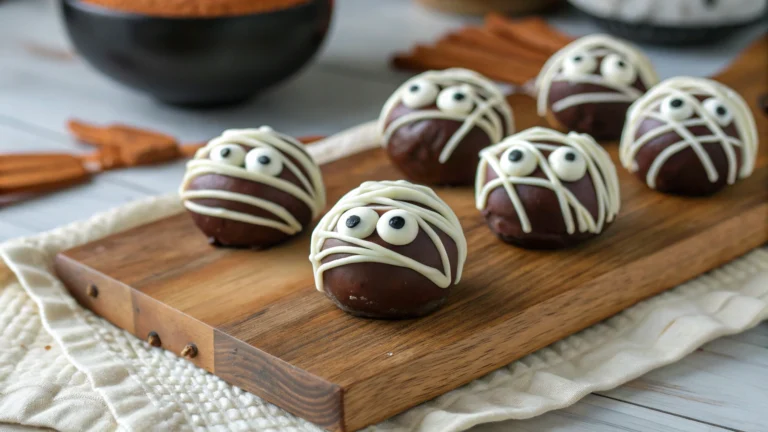 Mummy Oreo Balls Recipe