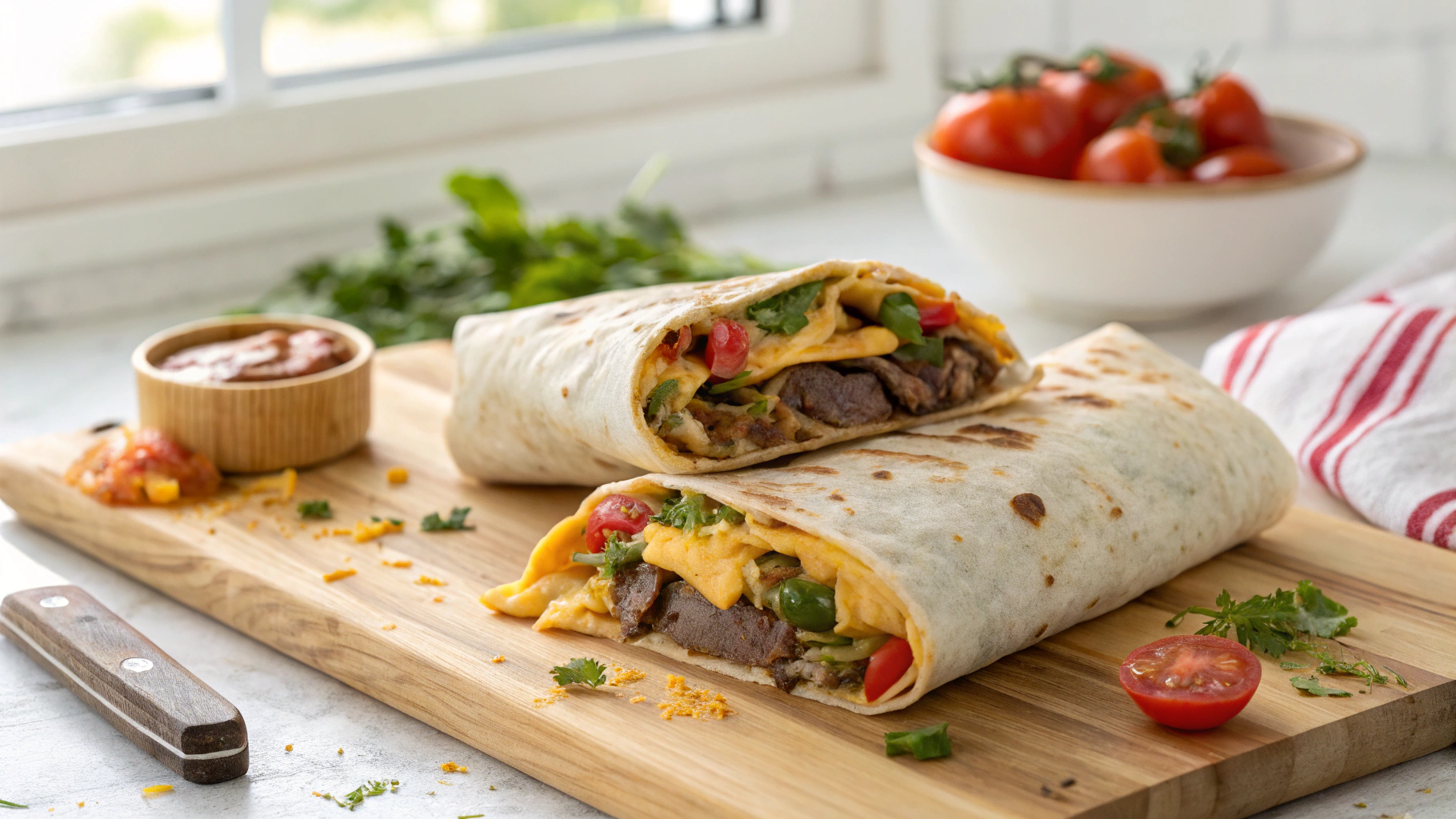Nacho Cheese Beef Wrap Recipe