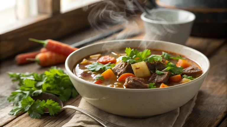 Oldfashioned Vegetable Beef Soup Recipe