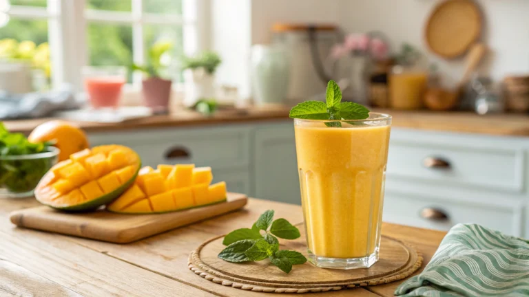 Orange Mango Smoothie Recipe