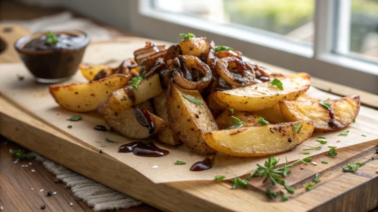 Oven Fried Potatoes and Onions Recipe