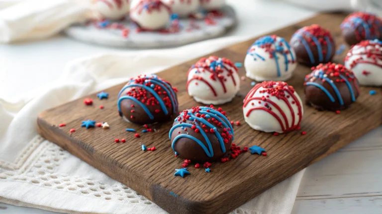 Patriotic Oreo Balls Recipe