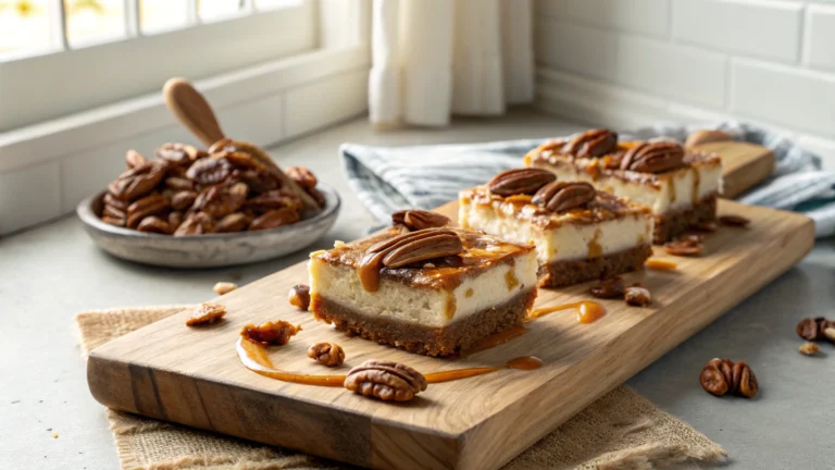 Pecan Pie Cheesecake Bars Recipe