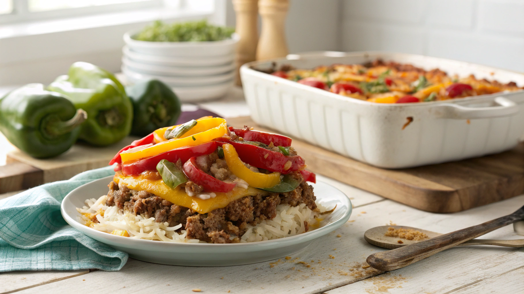 Pioneer Woman Stuffed Pepper Casserole Recipe