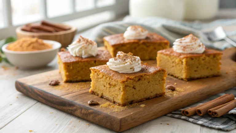 Pumpkin Bars Recipe