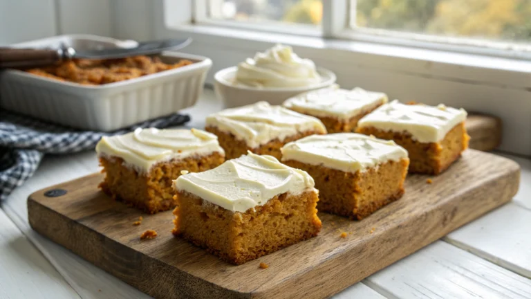 Pumpkin Bars With Cream Cheese Frosting Recipe