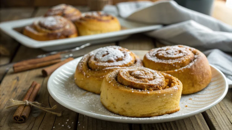 Pumpkin Cinnamon Rolls Recipe