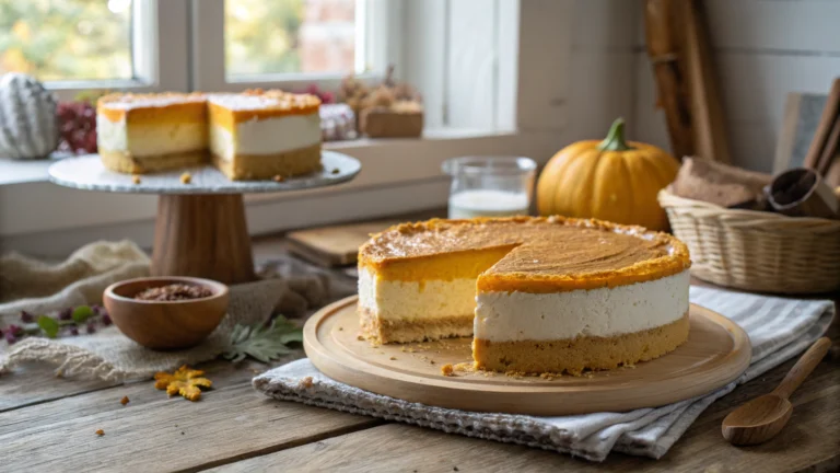 Pumpkin Magic Custard Cake Recipe