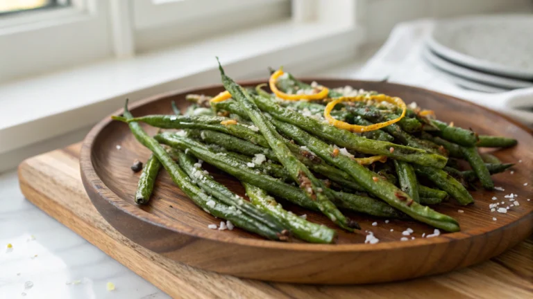 Roasted Green Beans Recipe