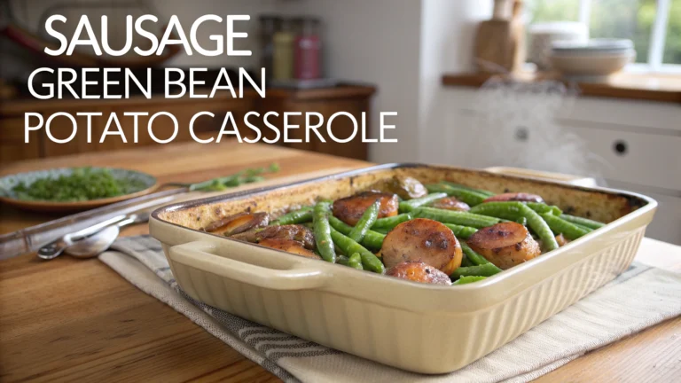 Sausage Green Bean Potato Casserole Recipe