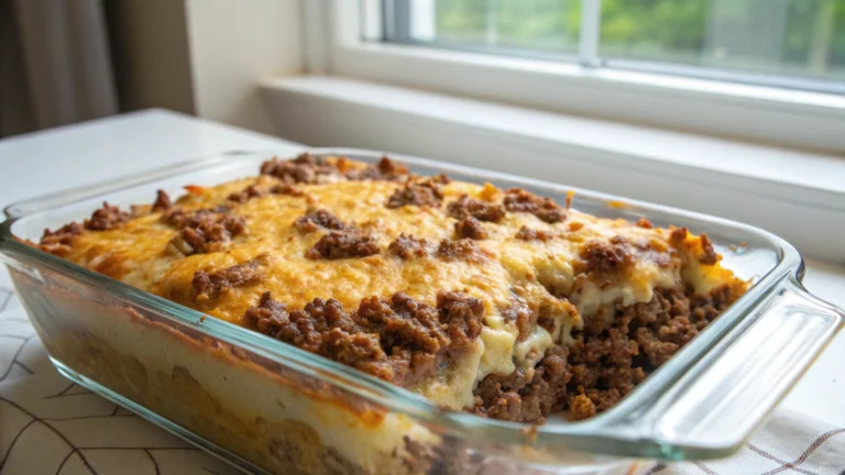 Simple Ground Beef Casserole Recipe