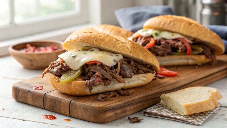 Slow Cooker Italian Beef Sandwiches Recipe
