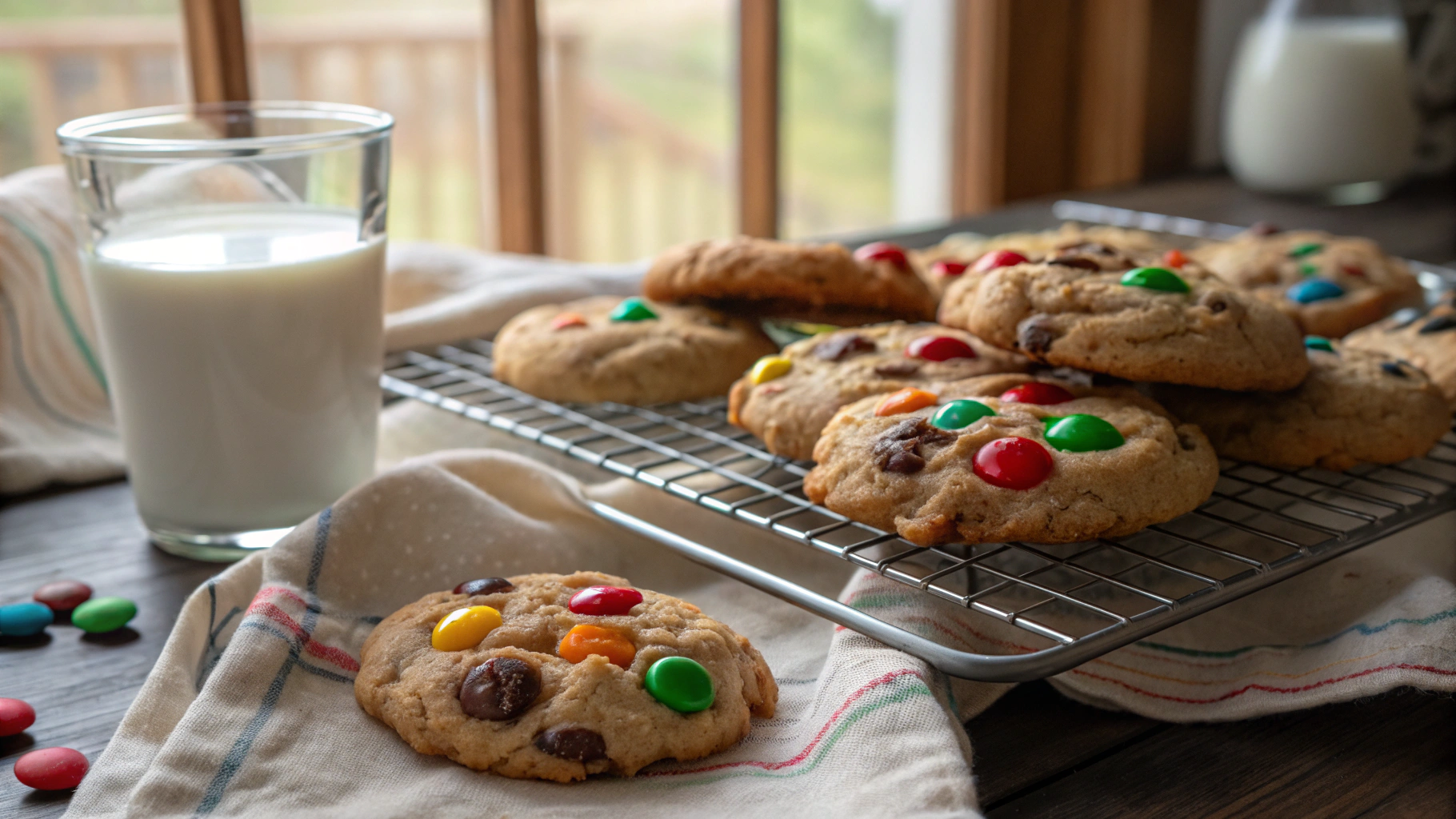 Softbaked M and m Cookies Recipe