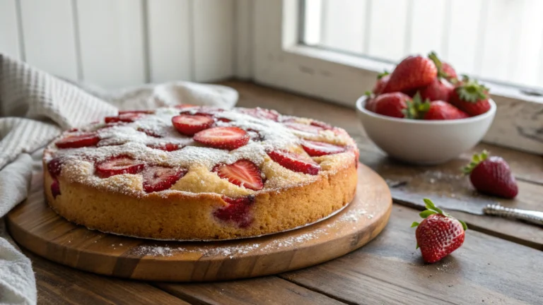 Strawberry Buttermilk Cake Recipe