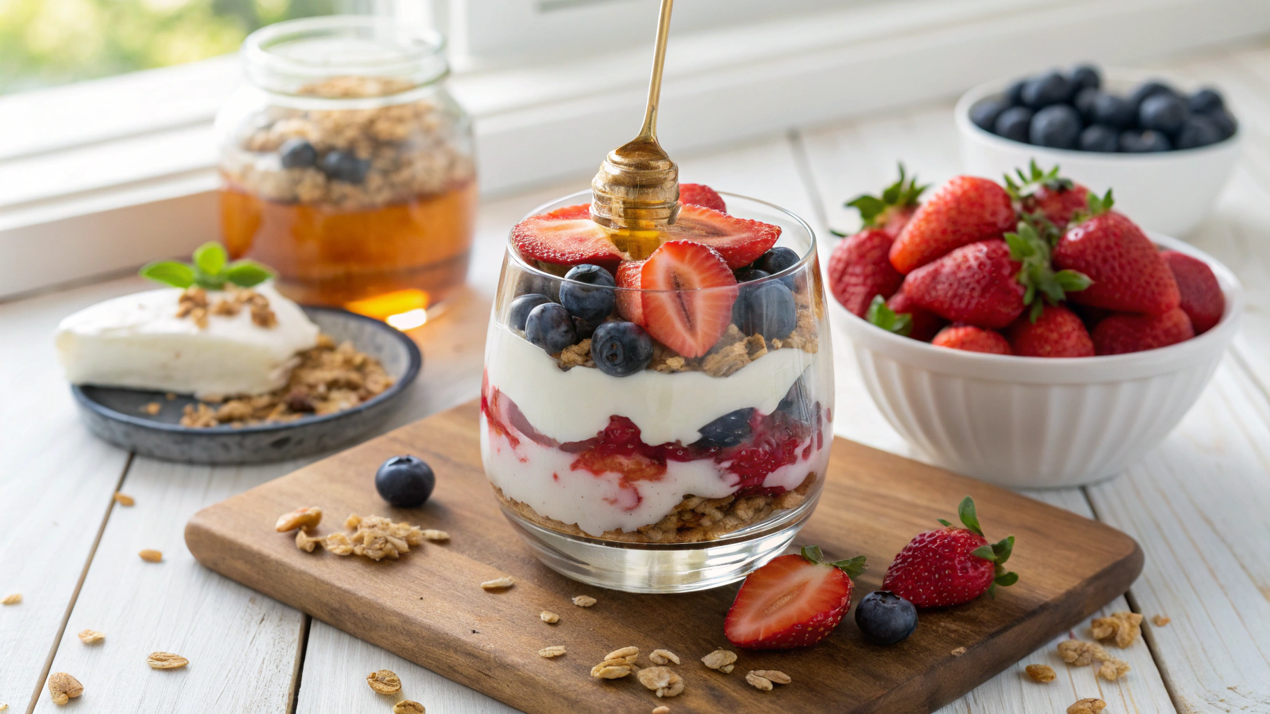 Summer Berry and Yogurt Parfait Recipe