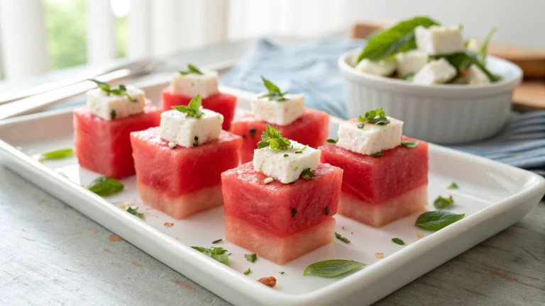 Summer Watermelon Feta Bites Recipe