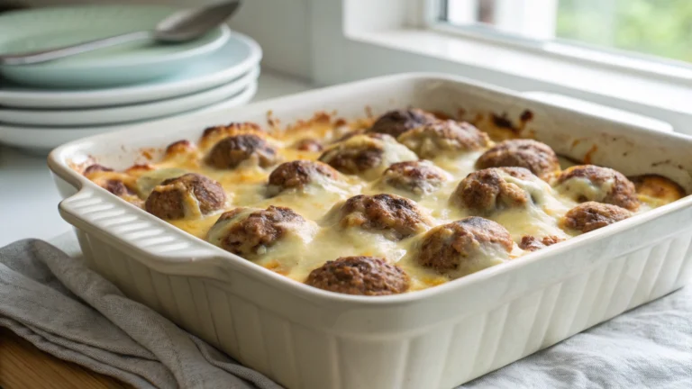 Swedish Meatball Casserole Recipe