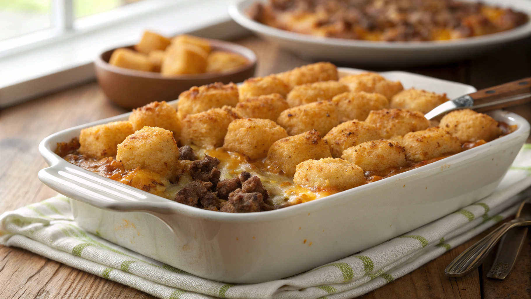 Tater Tot Casserole With Ground Beef Recipe