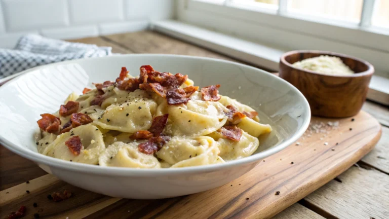 Tortellini Carbonara Recipe