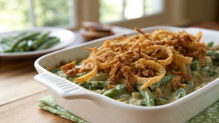 Traditional Green Bean Casserole Recipe