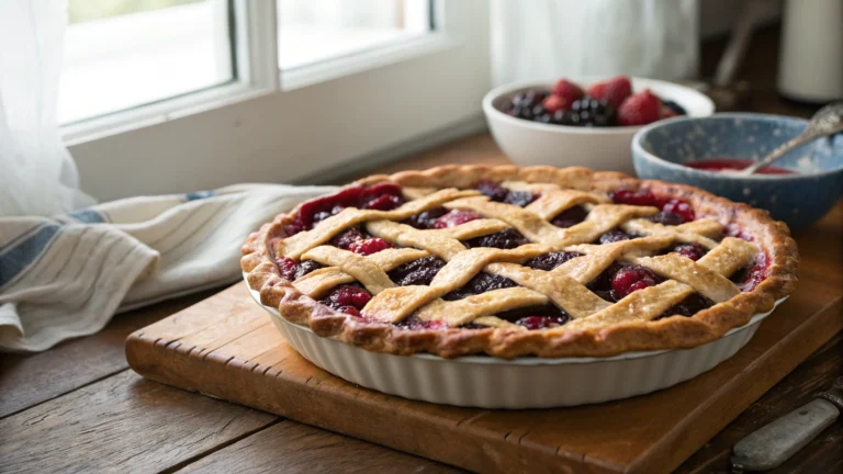 Triple Berry Pie Recipe
