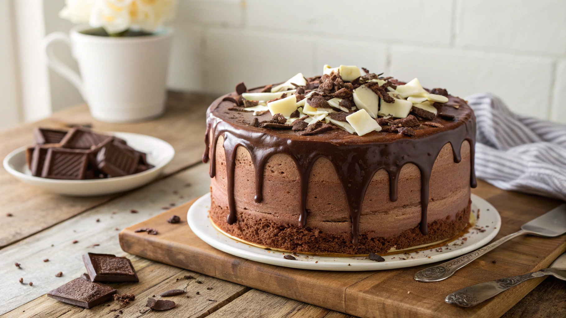 Triple Chocolate Cake Recipe