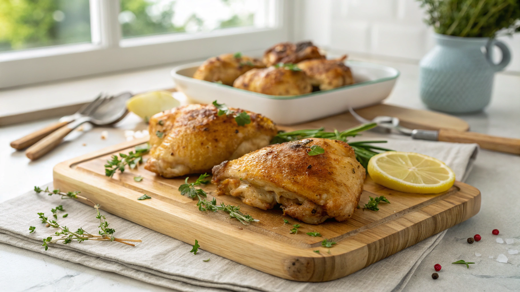 Baked Chicken Thighs Recipe