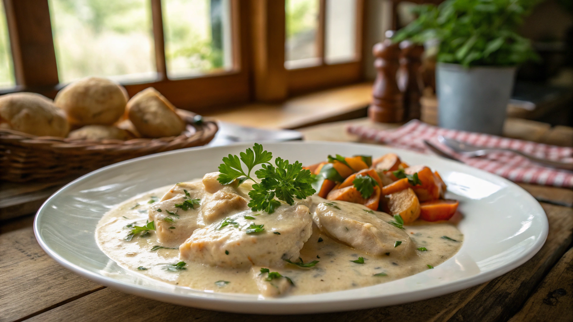 Creamy Garlic Chicken Recipe