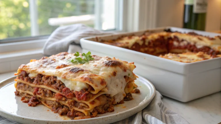 Easy Beef Lasagna Recipe