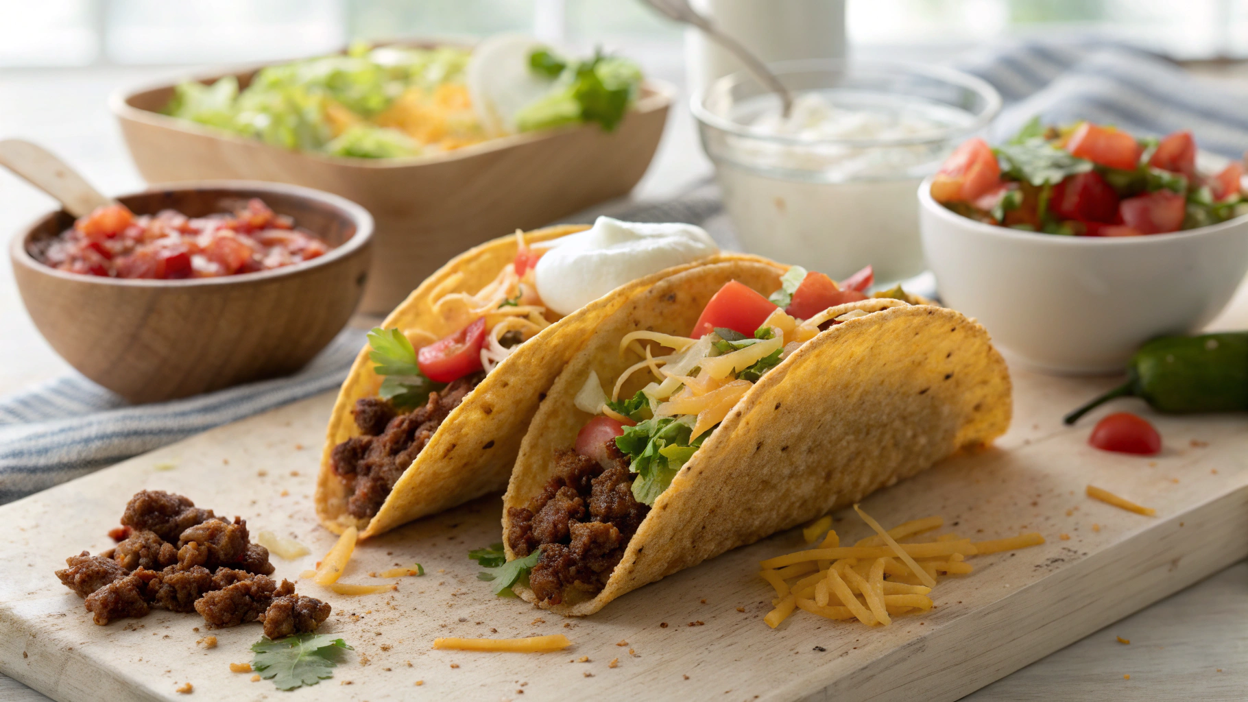 Easy Ground Beef Tacos Recipe