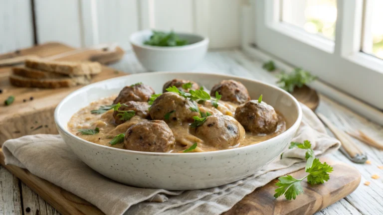 Meatball Stroganoff Recipe