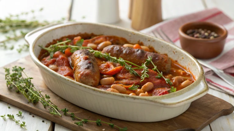 Sausage And Bean Casserole Recipe