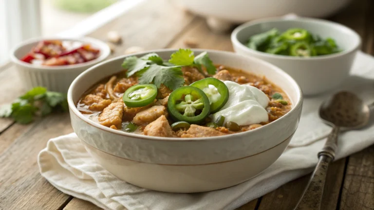 Spicy White Chicken Chili Recipe