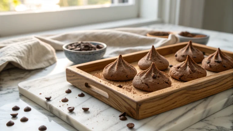 Chocolate Meringue Cookies