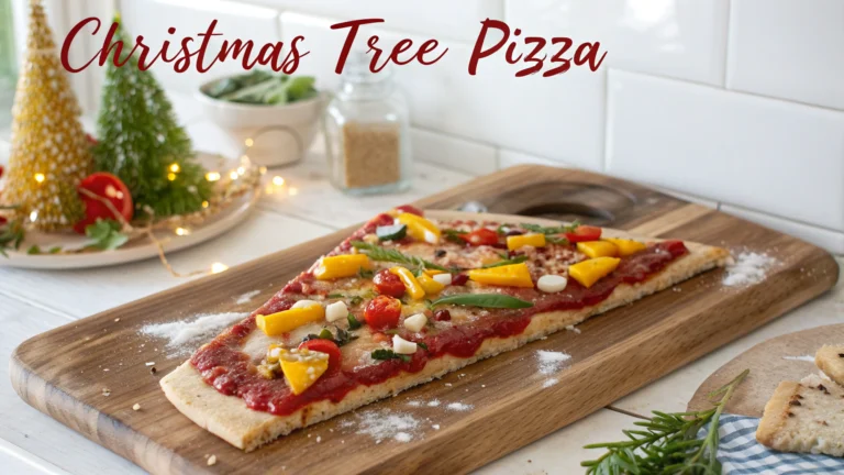 Christmas Tree Pizza