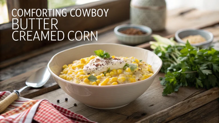 Comforting Cowboy Butter Creamed Corn