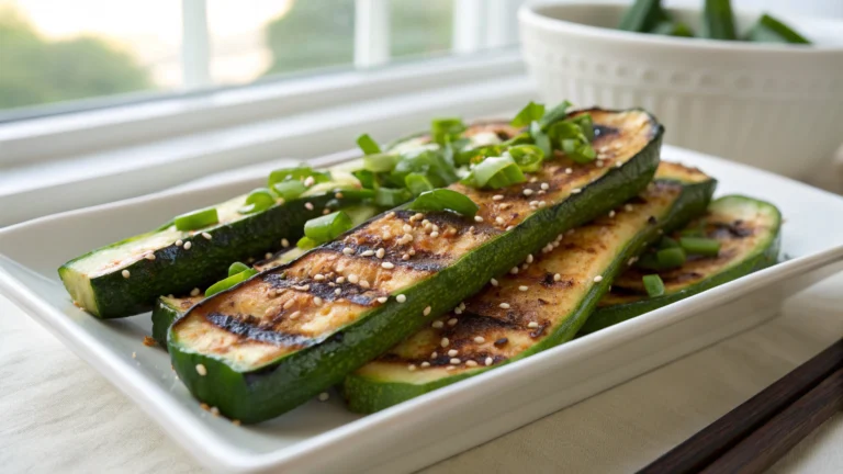 Hibachi Zucchini