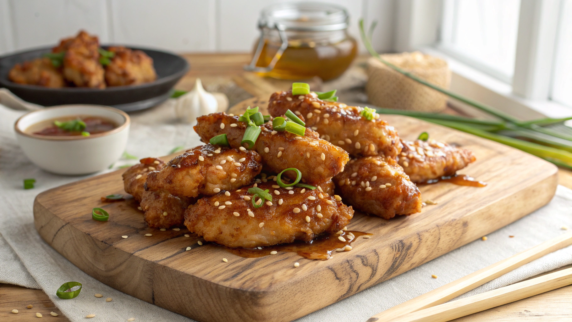 Honey Garlic Chicken Tenders