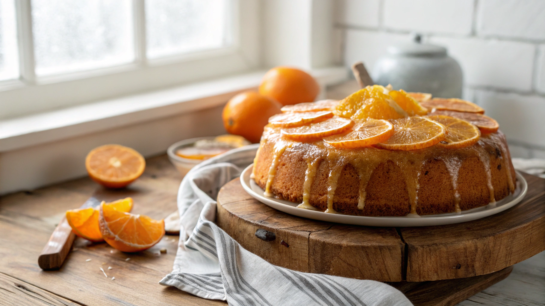 Juicy Orange Breakfast Cake