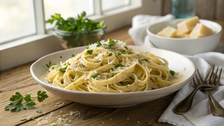 One Pan Butter Parmesan Pasta