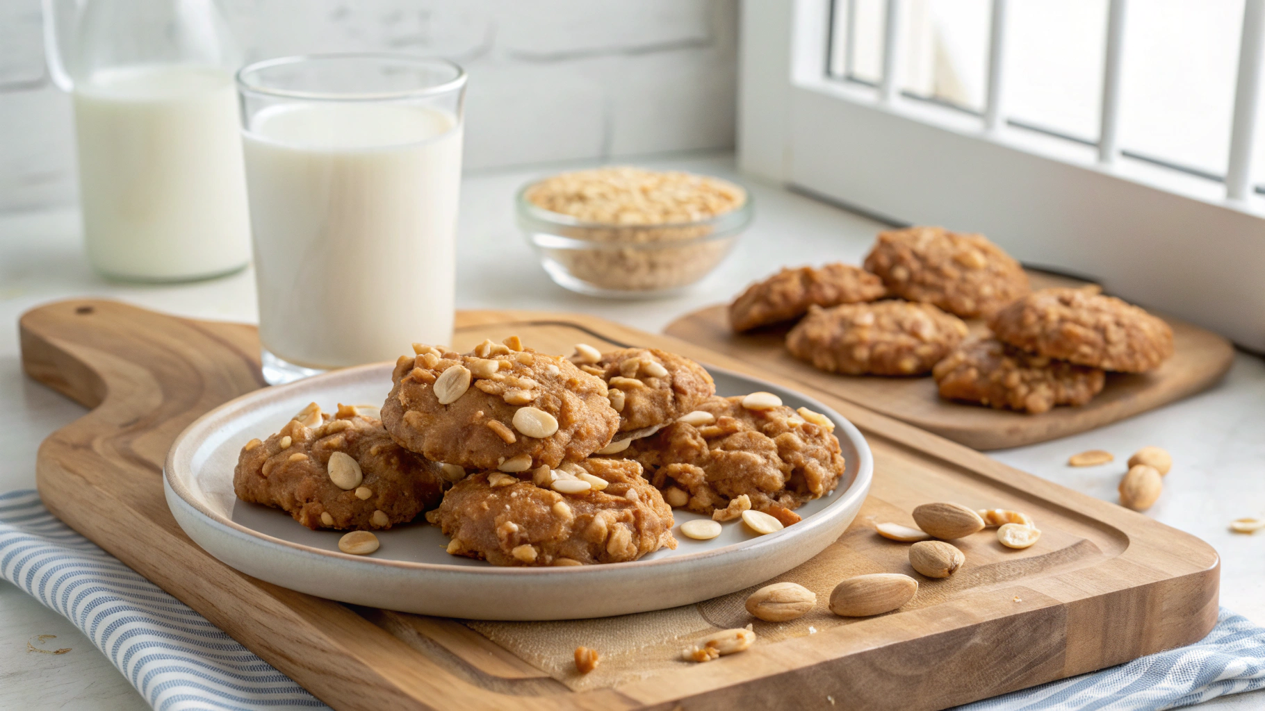 Peanut Butter No Bake Cookies